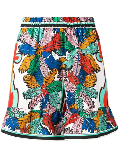Pucci Elasticated Waistband Printed Shorts In Multi