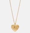 Pucci Embellished Chain Necklace In Gray