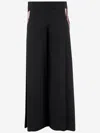 Pucci Pantaloni A Palazzo In Misto Lana In Black