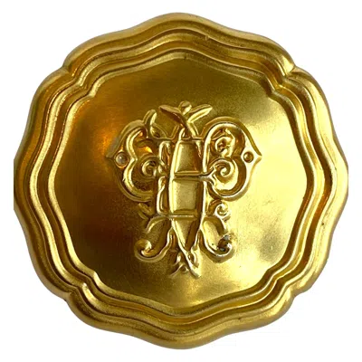Pre-owned Pucci Emilio  1980s Medallion Ring In Multi