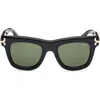 Pucci Logo Acetate Square Sunglasses In Black