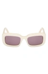 Pucci Women's 52mm Rectangular Sunglasses