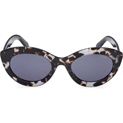 Pucci Emilio  53mm Cat Eye Sunglasses In Multi