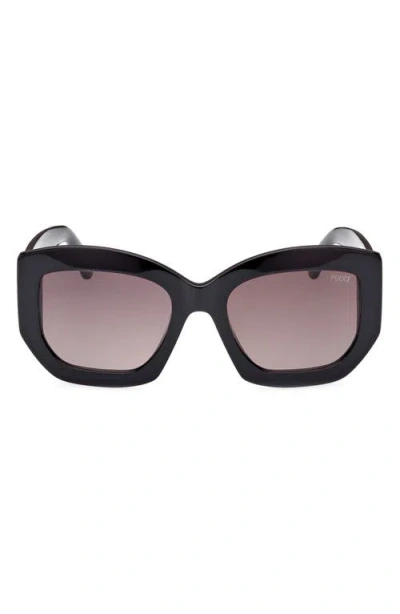 Pucci Emilio  54mm Geometric Sunglasses In Multi