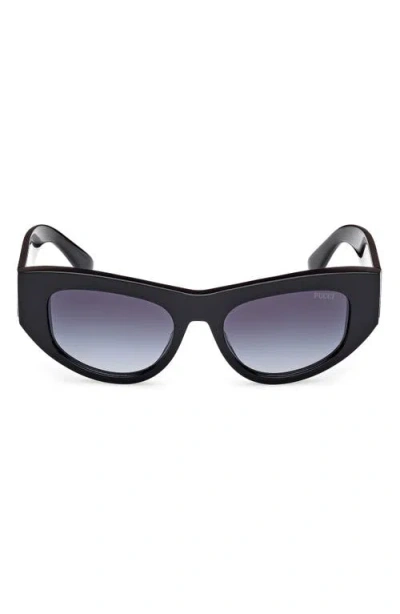 Pucci Emilio  54mm Geometric Sunglasses In Multi