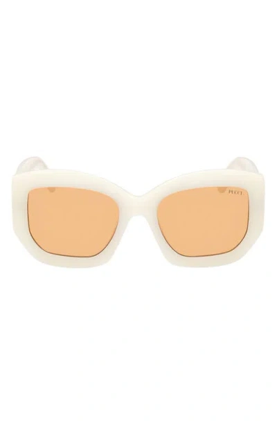 Pucci Emilio  54mm Geometric Sunglasses In Multi