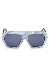 Pucci Geometric Sunglasses In Blue