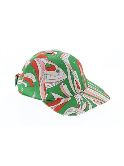 Pucci Emilio  Baseball Cap In Green