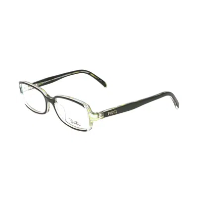 Pucci Bicolor Plastic Frames In Black