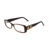Pucci Bicolor Plastic Frames In Brown