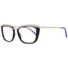Pucci Emilio  Black Metal & Plastic Glasses Women's (frames) In Black