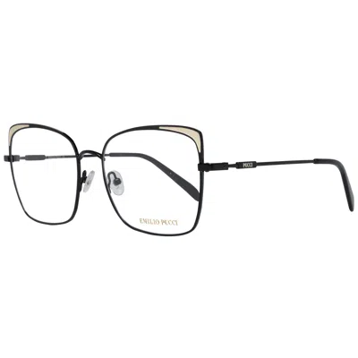 Pucci Emilio  Black Metal Glasses Women's (frames)