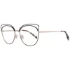 Pucci Emilio  Black Metal Glasses Women's (frames) In Black