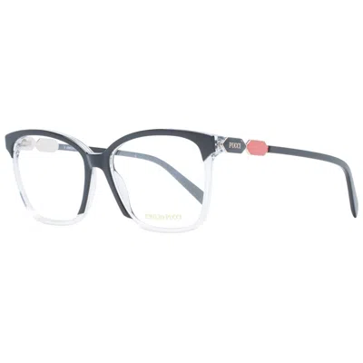 PUCCI EMILIO PUCCI BLACK PLASTIC GLASSES WOMEN'S (FRAMES)