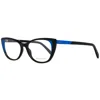 Pucci Black Women Optical Frames In Blue