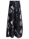 Pucci Jean Paul Gaultier Printed Cotton Sarong In Blue