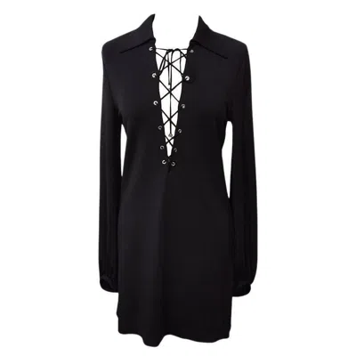 Pre-owned Pucci Emilio  Blouse Size 40 In Black