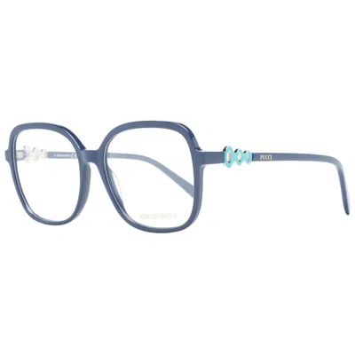 Pucci Emilio  Blue Plastic Glasses Women's (frames)