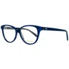 Pucci Emilio  Blue Plastic Glasses Women's (frames) In Blue