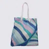 PUCCI PUCCI BLUE AND WHITE YUMMY  TOTE BAG