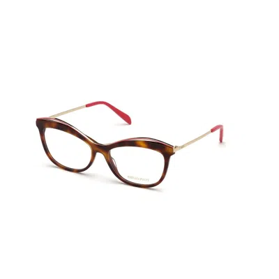 Pucci Emilio  Brown Acetate Glasses Women's (frames)