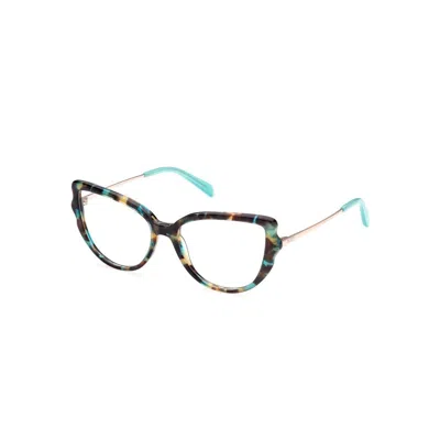 Pucci Emilio  Brown Acetate Glasses Women's (frames)