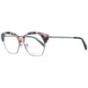 Pucci Emilio  Brown Metal Glasses Women's (frames) In Brown
