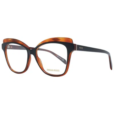 Pucci Emilio  Brown Plastic Glasses Women's (frames)