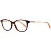 Pucci Emilio  Brown Plastic Glasses Women's (frames) In Brown