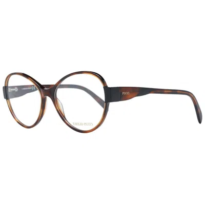 Pucci Emilio  Brown Plastic Glasses Women's (frames)