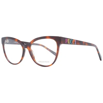 Pucci Emilio  Brown Plastic Glasses Women's (frames)