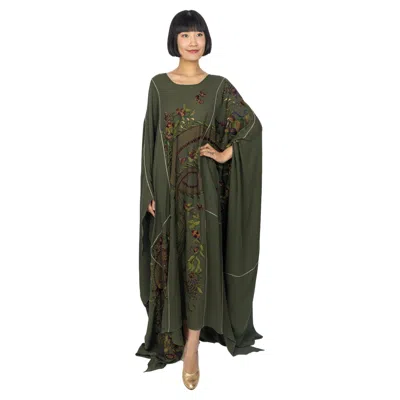 Pre-owned Pucci Emilio  Caftan Dress Resort 2013 In Black