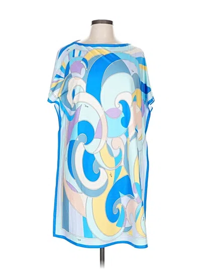 Pre-owned Pucci Emilio  Casual Dress In Blue