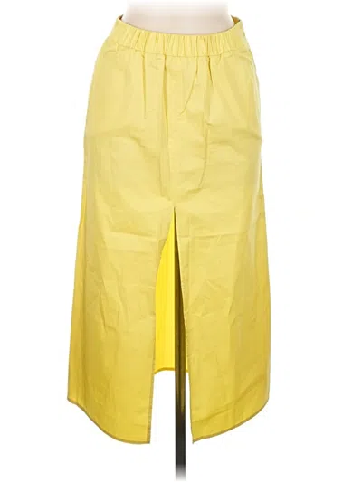 Pre-owned Pucci Emilio  Casual Skirt In Yellow