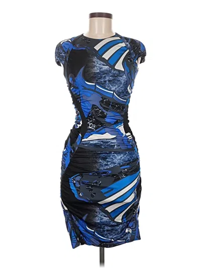 Pre-owned Pucci Emilio  Cocktail Dress In Blue