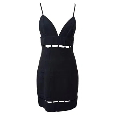 Pre-owned Pucci Emilio  Cocktail Dress Size 40 In Black