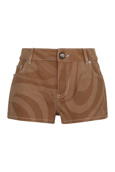 Pucci Emilio  Cotton Shorts