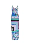 Pucci Printed Crepe Long Dress In Printed