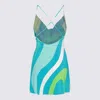 PUCCI EMILIO PUCCI DRESSES TURQUOISE