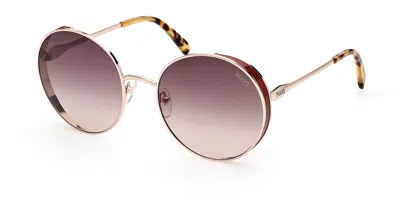 Pucci Emilio  Ep0187 28f Women's Sunglasses Gold Size 56