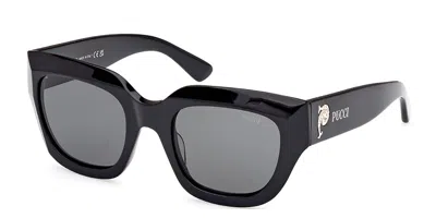 Pucci Emilio  Ep0215 01a Women's Sunglasses Black Size 51