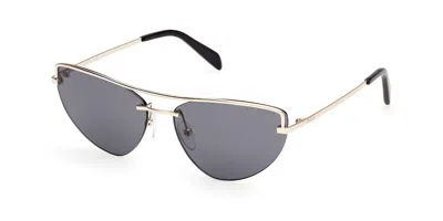 Pucci Emilio  Ep0226 32a Women's Sunglasses Gold Size 59