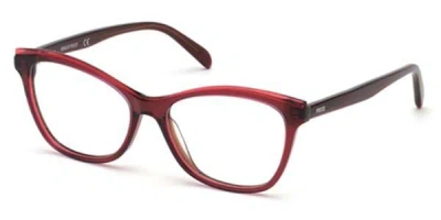 Pucci Emilio  Ep5098 050 Women's Glasses Brown Size 54 - Free Lenses - Blue Light Block Available