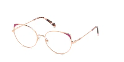 Pucci Emilio  Ep5124 Women's Glasses, Gold, Size 54