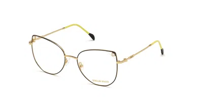 Pucci Emilio  Ep5140 Women's Glasses, Black, Size 53 In Gold