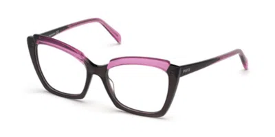 Pucci Emilio  Ep5160 005 Occhiali Da Vista Neri Per Donna (solo Montatura) In Black