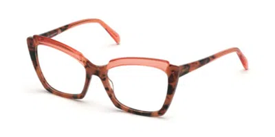 Pucci Emilio  Ep5160 056 Occhiali Da Vista Tartarugatishell Per Donna (solo Montatura) In Brown