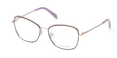 Pucci Emilio  Ep5167 005 Occhiali Da Vista Neri Per Donna (solo Montatura) In Multi