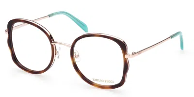 Pucci Emilio  Ep5181 056 Occhiali Da Vista Tartarugatishell Per Donna (solo Montatura)