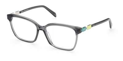 Pucci Emilio  Ep5185 020 Occhiali Da Vista Chiari Per Donna (solo Montatura) In Gray